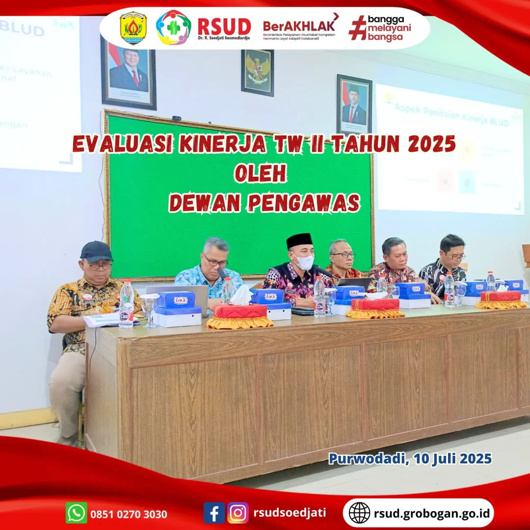 Evaluasi Kinerja Triwulan II Tahun 2025